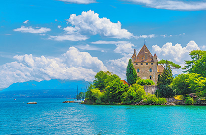 Yvoire am Genfer See © Trabantos (Shutterstock.com)